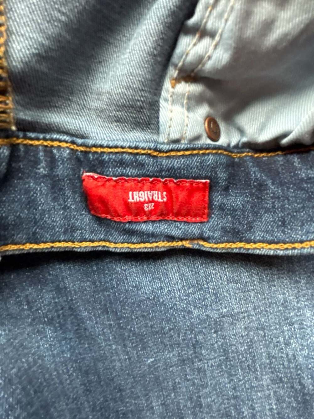 Lucky Brand 223 Straight Leg Jeans 42x30 - Picture 8 of 12